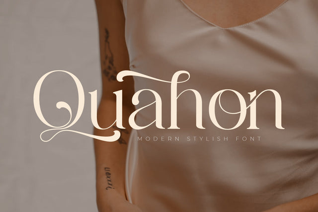 Quahon Typeface Font Storytype Studio 