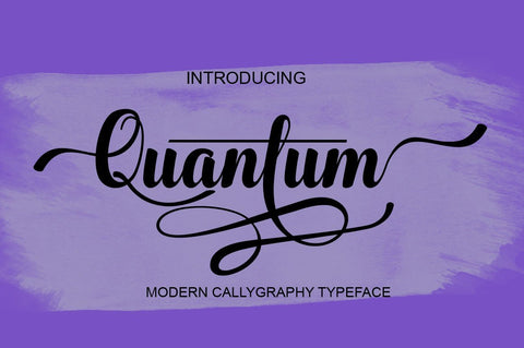 Quantum Font arwah studio 