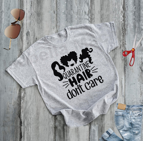 quarantine hair don't care svg, quarantine svg, quarantine t shirt svg,social distancing t shirt svg, cut files, covid t shirt svg, covid 19 svg SVG Isabella Machell 