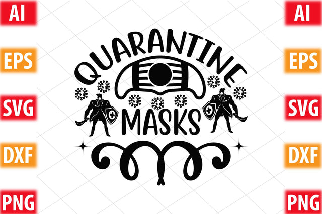 Quarantine Masks SVG SVGista 