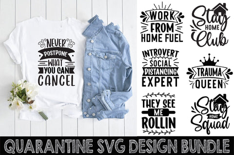 Quarantine SVG Design Bundle SVG SVGista 