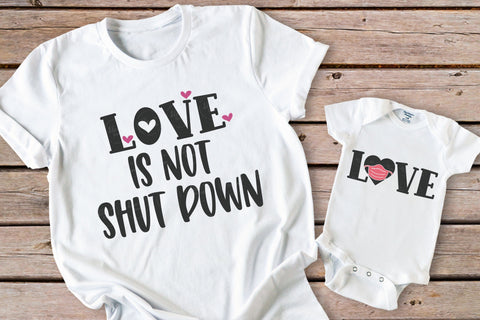 Quarantine Valentine Bundle - SVG, PNG, DXF, EPS SVG Elsie Loves Design 