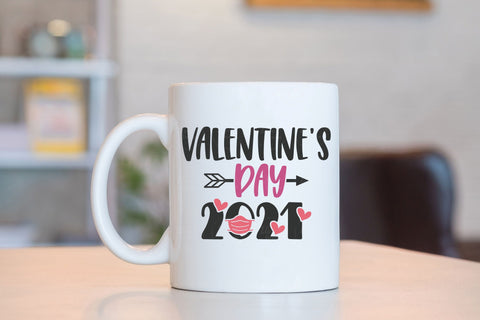 Quarantine Valentine Bundle - SVG, PNG, DXF, EPS SVG Elsie Loves Design 