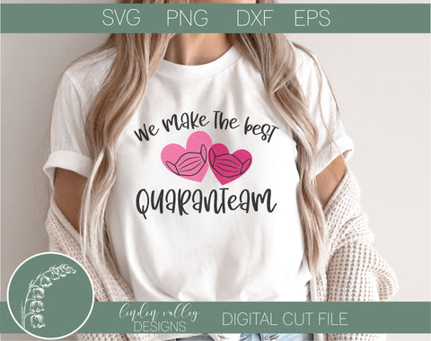 Quarantine Valentine Mini Bundle|Funny Valentine Quarantine Mini Bundle SVG Linden Valley Designs 