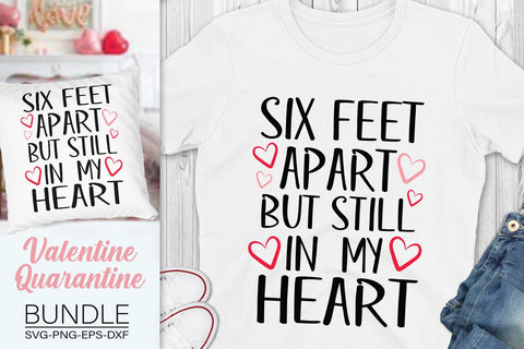 Quarantine Valentine's Bundle, Funny Valentine's Day Svg, Quarantine Svg SVG SvgMonkeys 