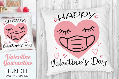 Quarantine Valentine's Bundle, Funny Valentine's Day Svg, Quarantine Svg SVG SvgMonkeys 