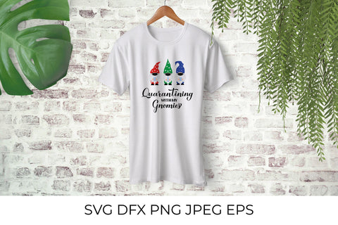 Quarantining with my gnomies. Masked gnomes SVG LaBelezoka 