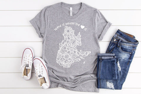 Quebec SVG File - Canada Mandala Design SVG Old Market 