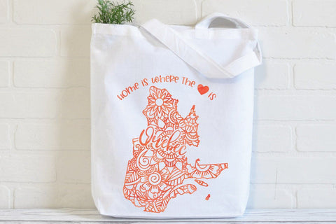 Quebec SVG File - Canada Mandala Design SVG Old Market 