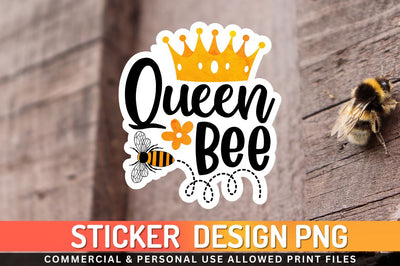Queen Bee Sublimation PNG Sublimation Regulrcrative 