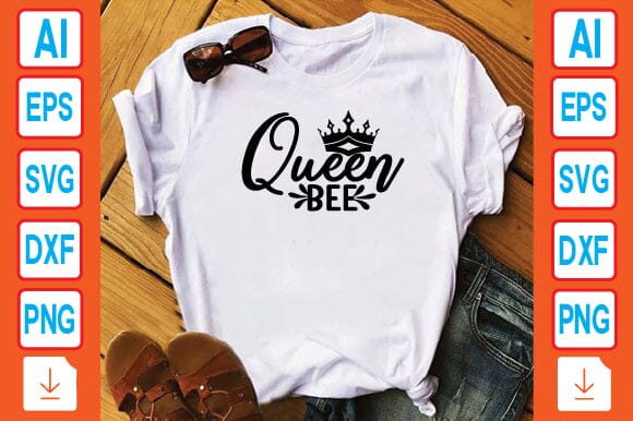Queen Bee SVG Craftlabsvg24 