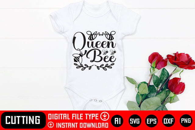 Queen Bee SVG CraftlabSvg29 