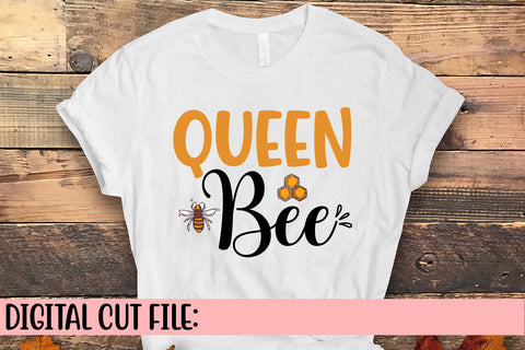 Queen Bee SVG Cut File SVG Syaman 