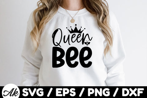 Queen bee svg SVG akazaddesign 