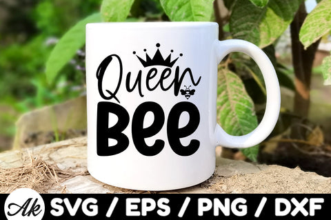 Queen bee svg SVG akazaddesign 