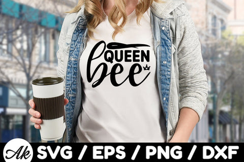 Queen bee svg SVG akazaddesign 