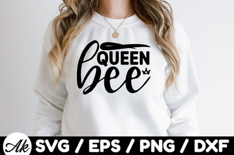Queen bee svg SVG akazaddesign 