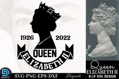 Queen Elizabeth ii 1926-2022 SVG DESIGNISTIC 