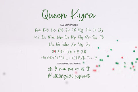 Queen Kyra Font yumnatype 