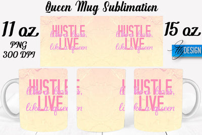 Queen Mug Sublimation | Coffee 11 Oz | 15 Oz Mug Sublimation Sublimation Fly Design 
