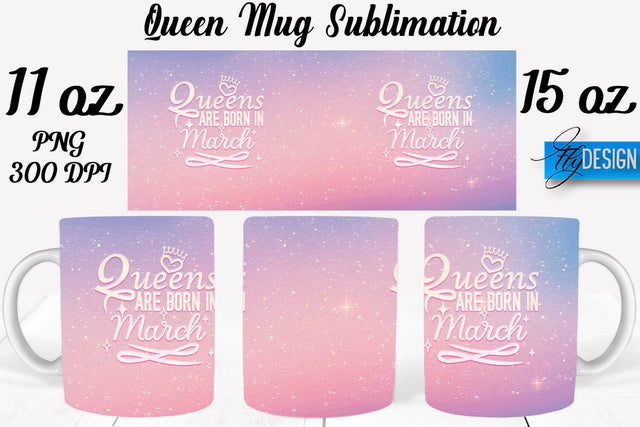 Queen Mug Sublimation | Coffee 11 Oz | 15 Oz Mug Sublimation Sublimation Fly Design 