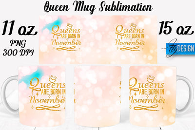 Queen Mug Sublimation | Coffee 11 Oz | 15 Oz Mug Sublimation Sublimation Fly Design 