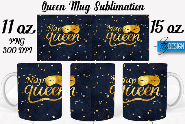 Queen Mug Sublimation | Coffee 11 Oz | 15 Oz Mug Sublimation Sublimation Fly Design 