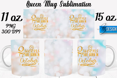 Queen Mug Sublimation | Coffee 11 Oz | 15 Oz Mug Sublimation Sublimation Fly Design 