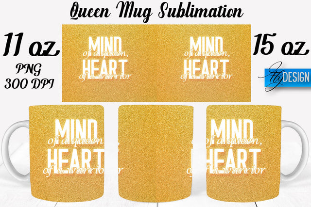 Queen Mug Sublimation | Coffee 11 Oz | 15 Oz Mug Sublimation Sublimation Fly Design 
