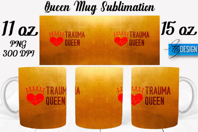 Queen Mug Sublimation | Coffee 11 Oz | 15 Oz Mug Sublimation Sublimation Fly Design 