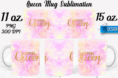 Queen Mug Sublimation | Coffee 11 Oz | 15 Oz Mug Sublimation Sublimation Fly Design 