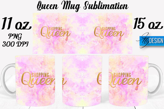 Queen Mug Sublimation | Coffee 11 Oz | 15 Oz Mug Sublimation Sublimation Fly Design 
