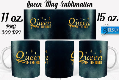 Queen Mug Sublimation | Coffee 11 Oz | 15 Oz Mug Sublimation Sublimation Fly Design 