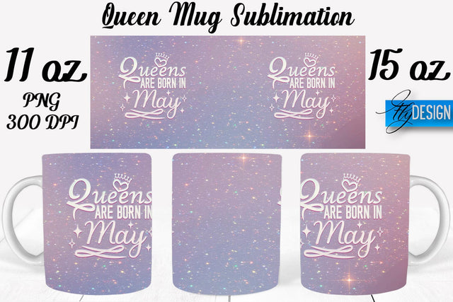 Queen Mug Sublimation | Coffee 11 Oz | 15 Oz Mug Sublimation Sublimation Fly Design 