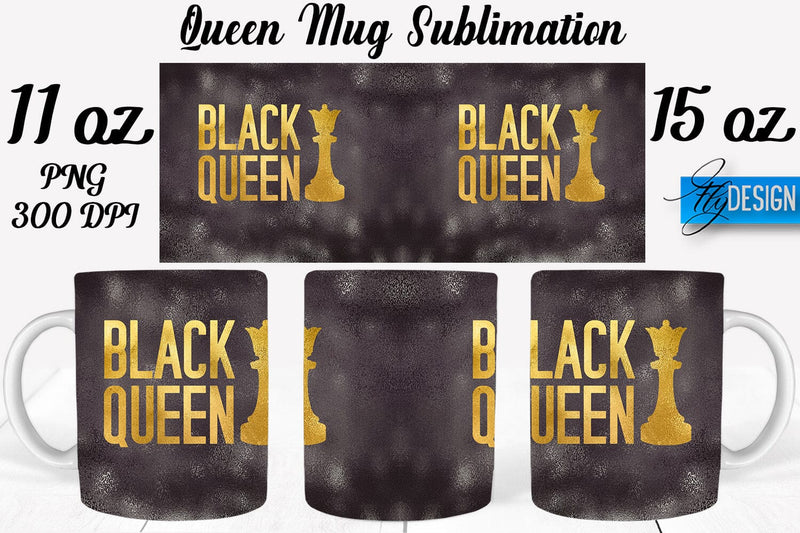 Queen Mug Sublimation | Coffee 11 Oz | 15 Oz Mug Sublimation Sublimation Fly Design 