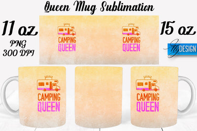 Queen Mug Sublimation | Coffee 11 Oz | 15 Oz Mug Sublimation Sublimation Fly Design 