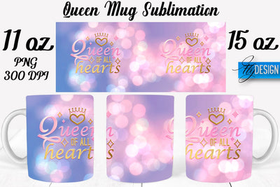 Queen Mug Sublimation | Coffee 11 Oz | 15 Oz Mug Sublimation Sublimation Fly Design 