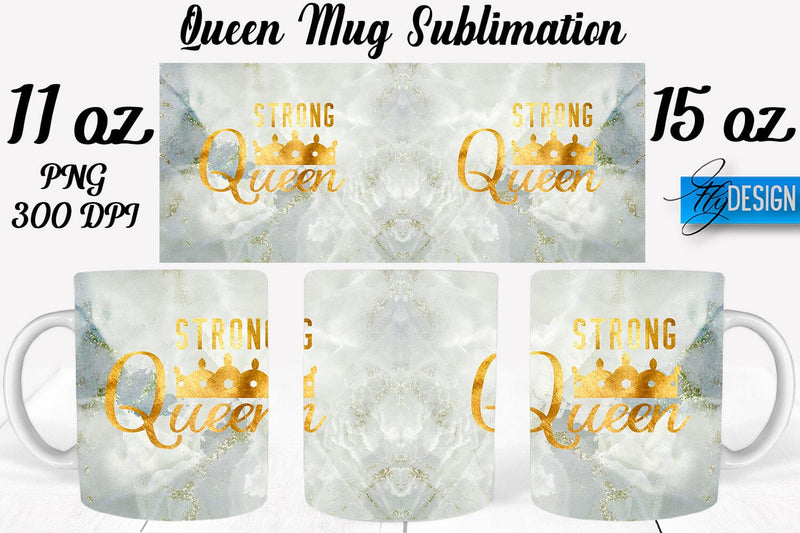 Queen Mug Sublimation | Coffee 11 Oz | 15 Oz Mug Sublimation Sublimation Fly Design 