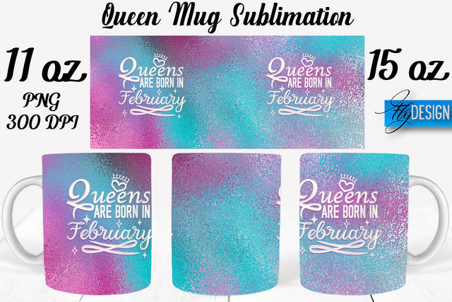 Queen Mug Sublimation | Coffee 11 Oz | 15 Oz Mug Sublimation Sublimation Fly Design 