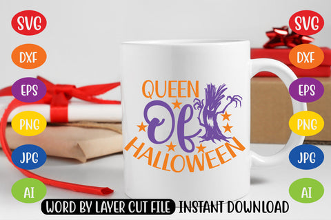 Queen Of Halloween SVG CUT FILE SVG MStudio 