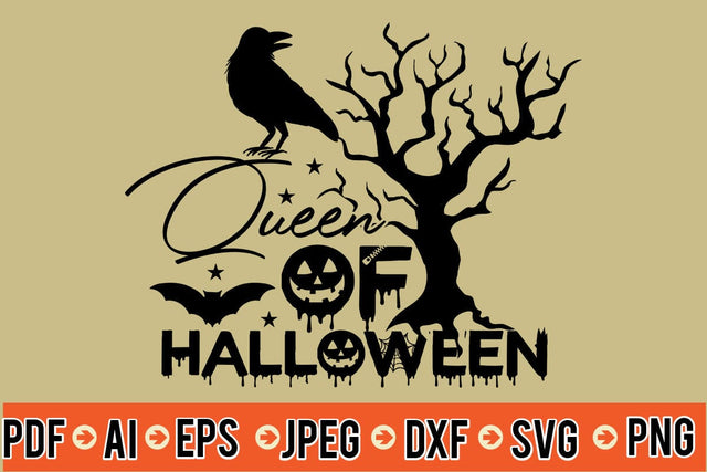 Queen Of Halloween SVG SVG MStudio 