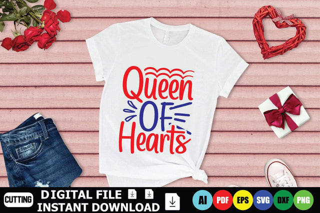 Queen of Hearts SVG Shahin alam 