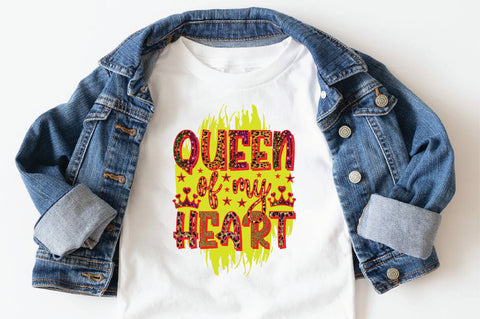 Queen of My Heart Sublimation SVGArt 