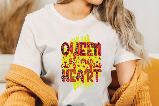 Queen of My Heart Sublimation SVGArt 
