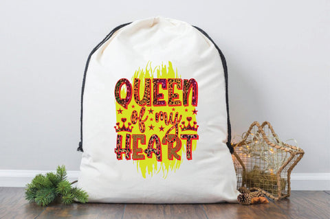 Queen of My Heart Sublimation SVGArt 
