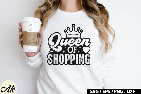 Queen of shopping Retro SVG SVG akazaddesign 