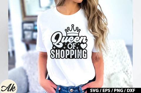 Queen of shopping Retro SVG SVG akazaddesign 
