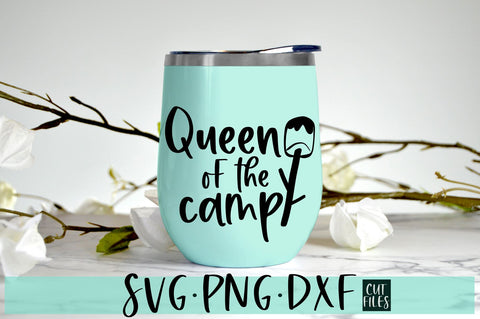 Queen Of The Camp SVG | Camping SVG SVG RedFoxDesignsUS 