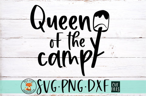 Queen Of The Camp SVG | Camping SVG SVG RedFoxDesignsUS 