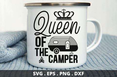 Queen of the camper SVG Designangry 